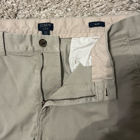JCrew Slim fit khakis size 34X34 (SKU P201) - Picture 7 of 8